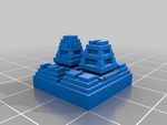  Tetris heart puzzle  3d model for 3d printers