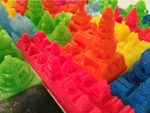  Tetris heart puzzle  3d model for 3d printers