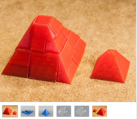 Puzzle 3D - Pirámide