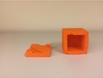 Modelo 3d de De cola de milano de la caja de rompecabezas para impresoras 3d