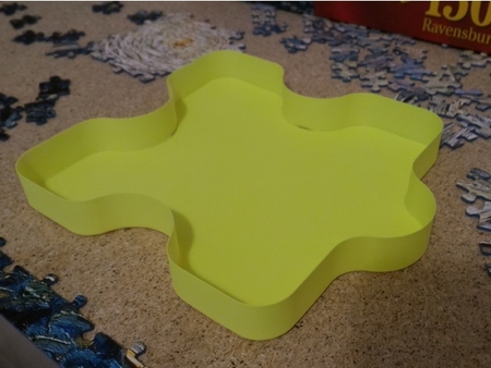  Puzzle pieces tray  3d model for 3d printers