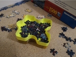  Puzzle pieces tray  3d model for 3d printers