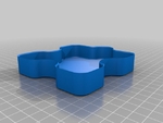  Puzzle pieces tray  3d model for 3d printers