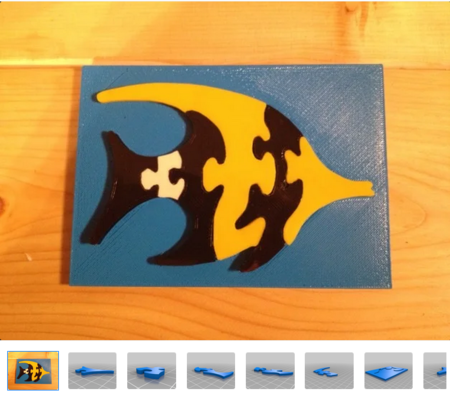 Angel Fish Puzzle