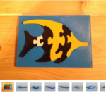  Angel fish puzzle  3d model for 3d printers