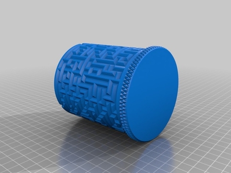 Modelo 3d de Laberinto-cuadro para impresoras 3d