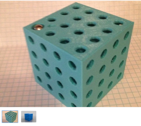 Modelo 3d de Bola 3d laberinto para impresoras 3d