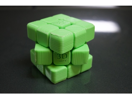  Fully printed 3x3 puzzle  3d model for 3d printers