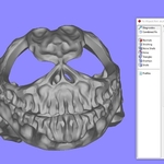 Modelo 3d de Anillo del cráneo del esqueleto de la joyería anillo de la impresión 3d de la modelo para impresoras 3d