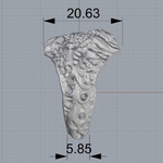  Skull ring ring jewelry 3d print model  3d model for 3d printers