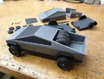  Tesla cybertruck  3d model for 3d printers