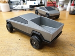  Tesla cybertruck  3d model for 3d printers