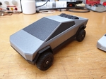 Modelo 3d de Tesla cybertruck para impresoras 3d