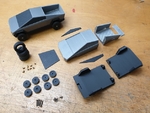  Tesla cybertruck  3d model for 3d printers