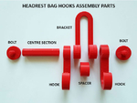  Car headrest bag hooks  3d model for 3d printers
