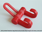  Car headrest bag hooks  3d model for 3d printers