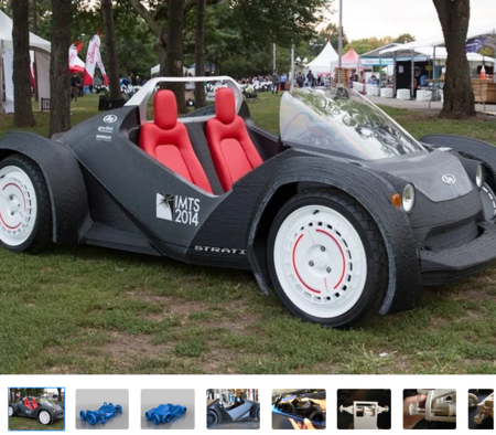 Local Motors Strati 3D Printed Car