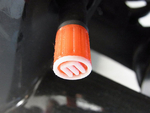 Modelo 3d de Neumático de la válvula caps - coche / moto accesorios para impresoras 3d