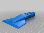  Ice scraper - car windshield scraper  3d model for 3d printers