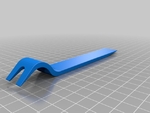  Car door clip panel pry and removal tool  3d model for 3d printers