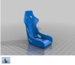  Recaro seat  3d model for 3d printers
