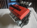  Honda bseries b20 vtec engine   3d model for 3d printers