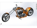 Modelo 3d de Totalmente imprimible chopper para impresoras 3d