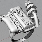  Bmw ring engine ring mator ring  3d model for 3d printers