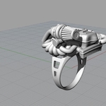 Modelo 3d de Bmw motor de anillo anillo anillo mator para impresoras 3d