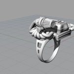  Bmw ring engine ring mator ring  3d model for 3d printers