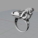  Bmw ring engine ring mator ring  3d model for 3d printers