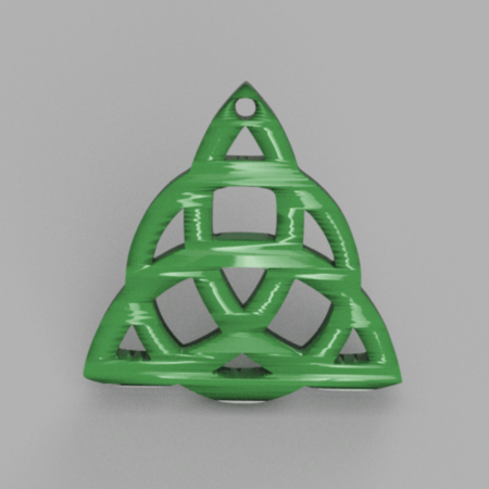 Modelo 3d de Triquetra para impresoras 3d