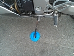  Motorcycle side stand pad  3d model for 3d printers