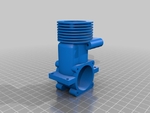  Engine model for rc plane  3d model for 3d printers