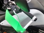  Motorcycle hand guards and mounts for vstrom 650 (and others)  3d model for 3d printers
