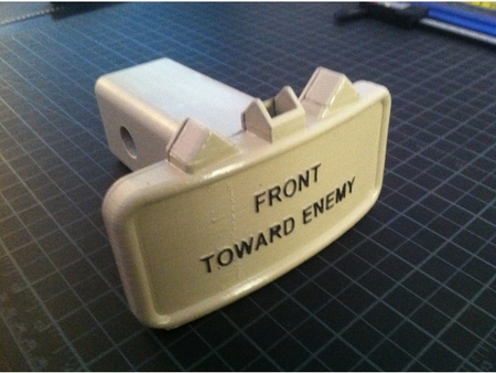 Anti-personnel claymore mine Hitch cover