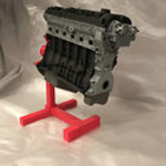 Modelo 3d de Bmw s54b32 motor de 6 cilindros en línea para impresoras 3d