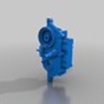  Bmw s54b32 inline 6 cylinder engine  3d model for 3d printers