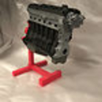 Modelo 3d de Bmw s54b32 motor de 6 cilindros en línea para impresoras 3d