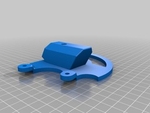  Working brake assembly  3d model for 3d printers