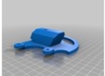  Working brake assembly  3d model for 3d printers