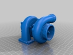  Turbo gt35  3d model for 3d printers