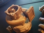 Modelo 3d de Turbo gt35 para impresoras 3d