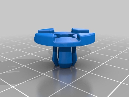  Expansion clip  3d model for 3d printers