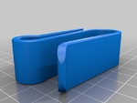 Modelo 3d de Simple gafas de sol clip para impresoras 3d