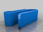  Simple sunglasses clip  3d model for 3d printers