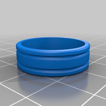 Modelo 3d de Anillos de boda (alianzas de matrimonio) para impresoras 3d