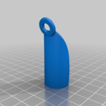  Lip balm (chapstick) clip  3d model for 3d printers