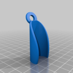  Lip balm (chapstick) clip  3d model for 3d printers