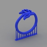  Tulip ring br48  3d model for 3d printers